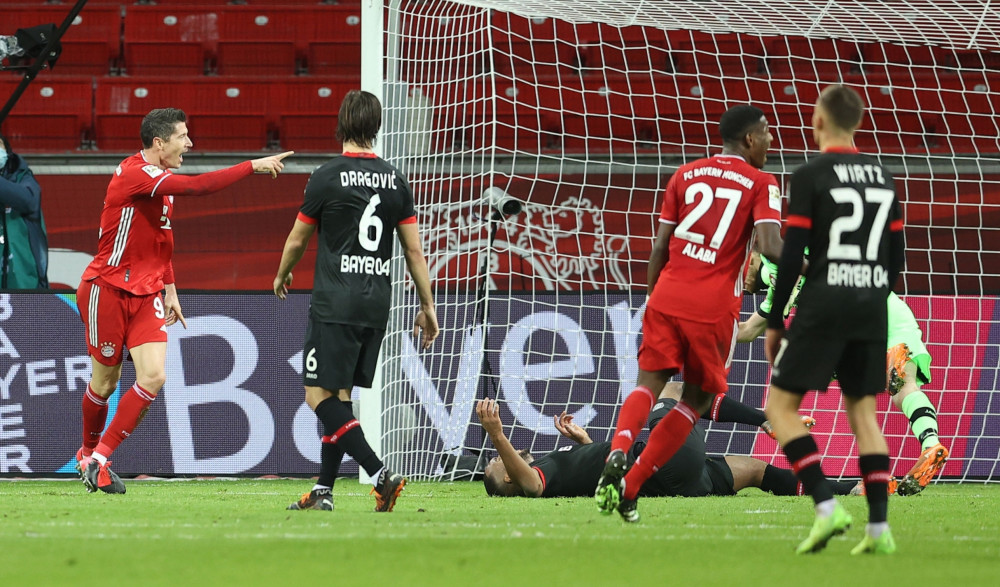  德甲第20轮焦点战拜仁与多特激战成平局  